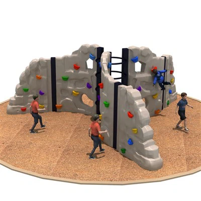 Детская скалодром на открытом воздухе
